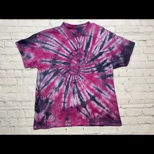 One of a Kind Spiral Tie Dye T Shirt